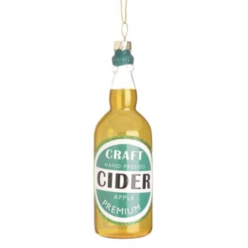 Craft Cider Christmas Bauble, 3 of 3