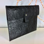 Black Leather Macbook Air Case, thumbnail 2 of 4