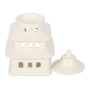 Pagoda Shaped Oil Burner And Wax Warmer, 2 of 2