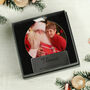 Personalised Baby's 1st Christmas Photo Bauble, thumbnail 2 of 2