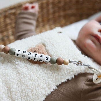 Personalised Baby Dummy Clip, 11 of 11