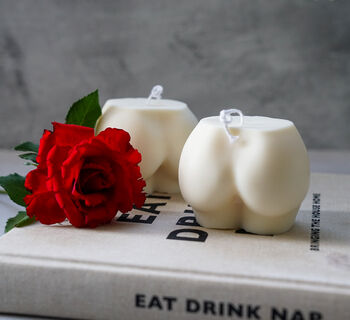 Extra Large Booty Bum Bottom Soy Wax Candle, 5 of 5