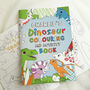 Personalised Dinosaur Colouring And Activity Book, thumbnail 1 of 5