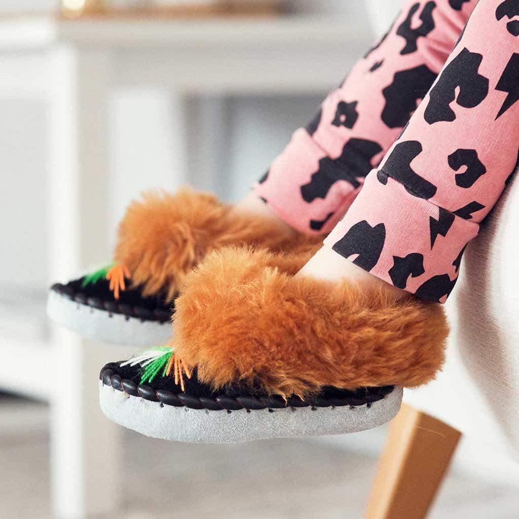 Childrens Auburn Sheepers Slippers, 1 of 7