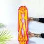 High Riding Psychedelic Clear Acrylic Skateboard Deck, thumbnail 5 of 5
