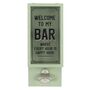 Green Garden Bar Bottle Opener Plaque, thumbnail 4 of 4