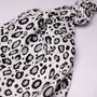 Organic Bamboo And Cotton Baby Muslin, Leopard Print, thumbnail 1 of 2