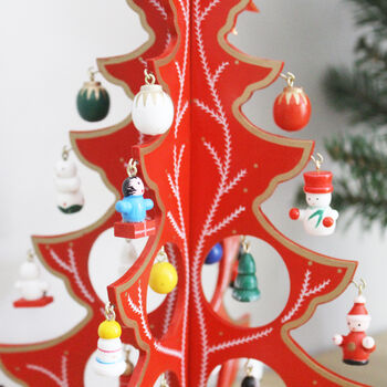 Red Christmas Character Tree, 3 of 4