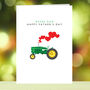 Deere Dad Happy Father's Day Tractor Card, thumbnail 2 of 2