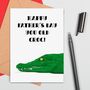 Large Size Old Croc Father's Day Card, thumbnail 1 of 2