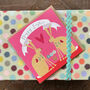 Easter Bunnies Greetings Card, thumbnail 4 of 5