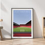 Manchester United Old Trafford Poster, thumbnail 4 of 8