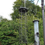 Bird Feeding Station With Large Feeders And Stabilizers, thumbnail 8 of 12