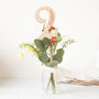 Wooden Wedding Table Numbers With Leaf Design, thumbnail 7 of 7