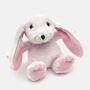 Mini Pink Bunny Soft Toy, From Birth, Gift Boxed, thumbnail 1 of 3