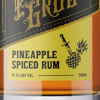 Pirate's Grog Pineapple Spiced Rum, 3 of 6