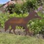 Fox Statue , Garden Feature , Lawn Decoration, thumbnail 8 of 9