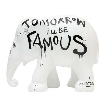 Tomorrow I'll Be Famous Original Elephant Statue, 3 of 8