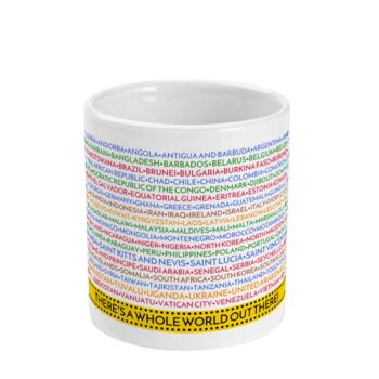 Personalised Travel Mug Countries Of The World, 4 of 7