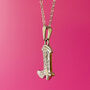 'We're A Right Pair' Cowboy Boot Friendship Necklace, thumbnail 10 of 11
