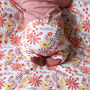 Autumn Floral Swaddle Blanket, thumbnail 3 of 4