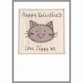 Personalised Cat Birthday Card For Her, 10 of 12