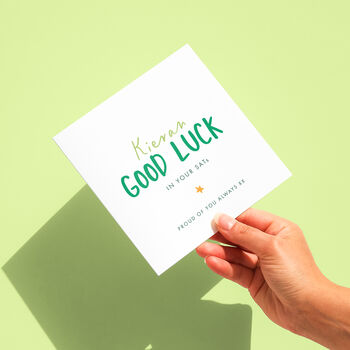 Good Luck In Your Exams Card, 5 of 8