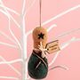 Personalised Felt Champagne Bottle Decoration, thumbnail 1 of 6