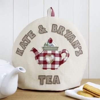 Personalised Embroidered Tea Cosy Gift, 6 of 12