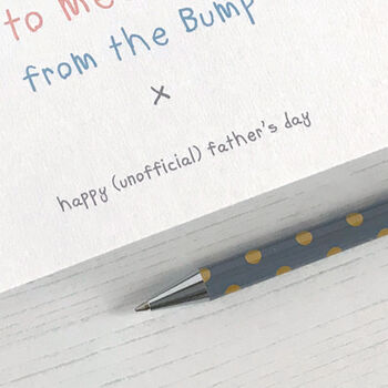 To Daddy From Bump, Best Friends Card, 2 of 3