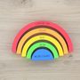 Personalised Wooden Rainbow Building Blocks For Kids, thumbnail 4 of 5