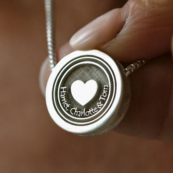 Heart Echo Necklace, 2 of 10