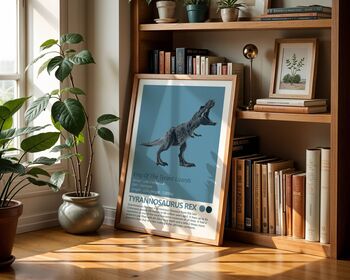 Dinosaurs Gallery Wall Art Prints Set Of Seven, 2 of 8