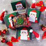 'Santa' Gluten Free Mini Salted Caramel Brownie, thumbnail 1 of 3