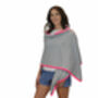 Personalised Grey Neon Pink 100% Cashmere Wrap Gift, thumbnail 9 of 11