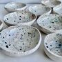 Mini Ceramic Multicolour Splatter Ring/ Condiment Dish, thumbnail 4 of 5