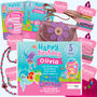 Mermaids Medium Square Personalised Birthday Gift Box, thumbnail 1 of 11