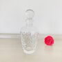 Vintage Decorative Cut Glass Crystal Perfume Bottle ~ 18, thumbnail 3 of 6