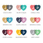Personalised Hearts Wedding Guest Book Print, thumbnail 5 of 5