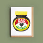 Marmite Love You Card For Dad, Daddy Or Grandad, thumbnail 2 of 4