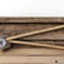 Personalised Bamboo Knitting Needles Two Pack Engraved, thumbnail 9 of 10