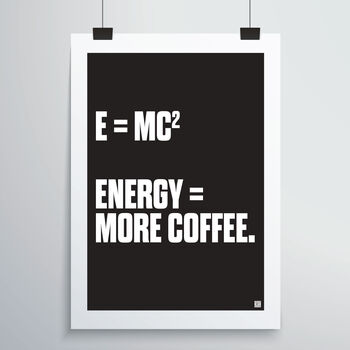 E=Mc2 Print, 3 of 4