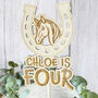 Personalised Horse Birthday Cake Topper For All Ages, thumbnail 4 of 7