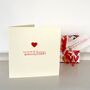Silver Plated Compact Mirror ~ Love, thumbnail 5 of 6
