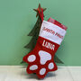 Personalised Dog Christmas Stocking, thumbnail 1 of 4