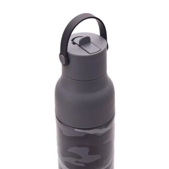 Custom Sports Bottle – Grey Camo 500ml, 5 of 7