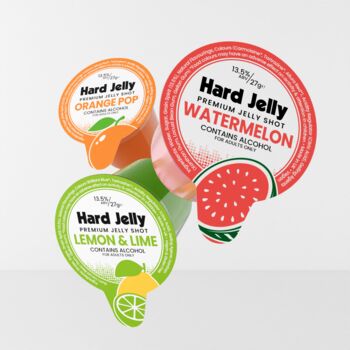 Vodka Jelly Shots | Watermelon, Lemon/Lime And Orange Flavour, 7 of 7