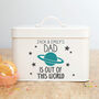 Personalised Dad's Treat Tin, thumbnail 1 of 3