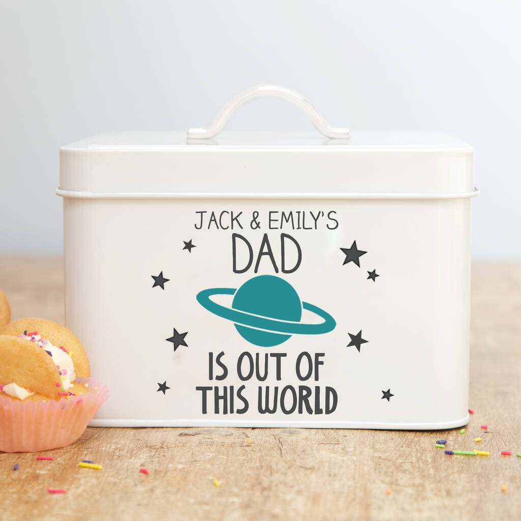 Personalised Dad's Treat Tin, 1 of 3