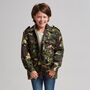 Sequin Wings Personalised Kids Camo Jacket, thumbnail 3 of 9